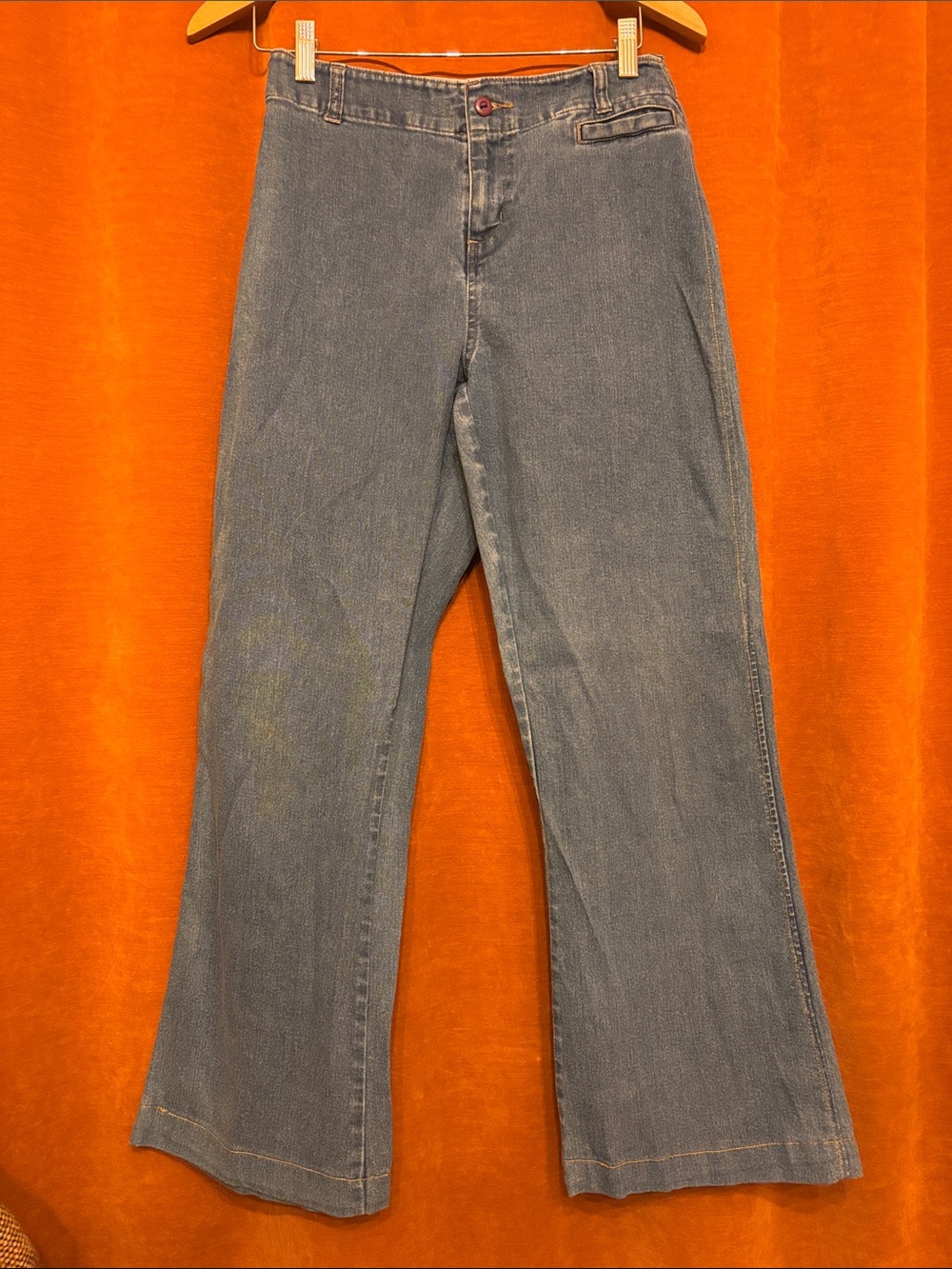Woolrich Women's Light Blue Wide Leg Jeans